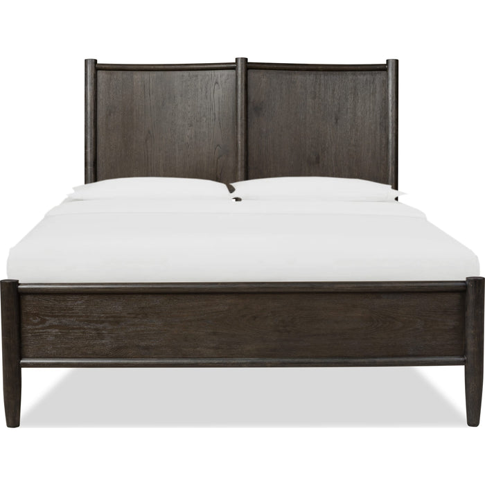 Modus Furniture Rockport Oak Wood Platform Bed in Yin  QBTSK  Image 3