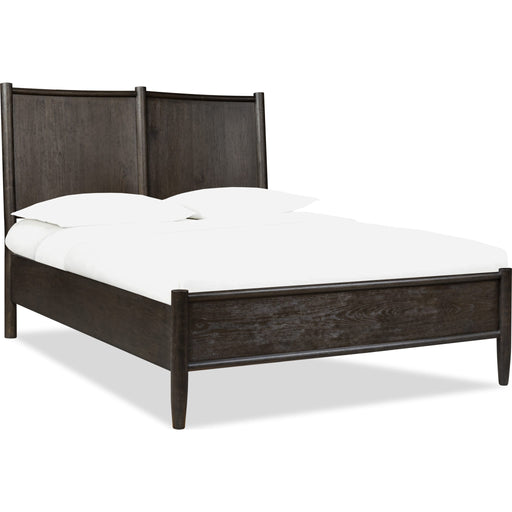 Modus Furniture Rockport Oak Wood Platform Bed in Yin  QBTSK  Image 4