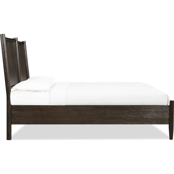 Modus Furniture Rockport Oak Wood Platform Bed in Yin  QBTSK  Image 5