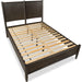 Modus Furniture Rockport Oak Wood Platform Bed in Yin  QBTSK  Image 8