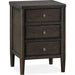 Modus Furniture Rockport Three Drawer Small Nightstand in Yin 655450437960 QBTS81D Image 1