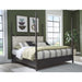 Modus Furniture Rockport Upholstered Poster Bed in Yin and Turtle Dove Linen  QBTSJ  Main Image