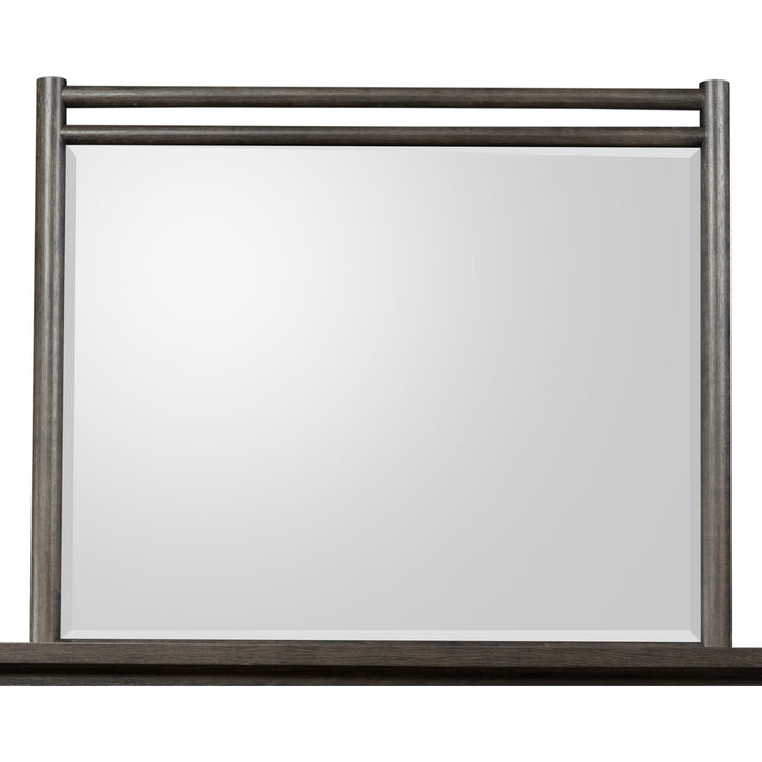 Modus Furniture Rockport Wall or Dresser Mirror in Yin 655450437991 QBTS83 Image 2