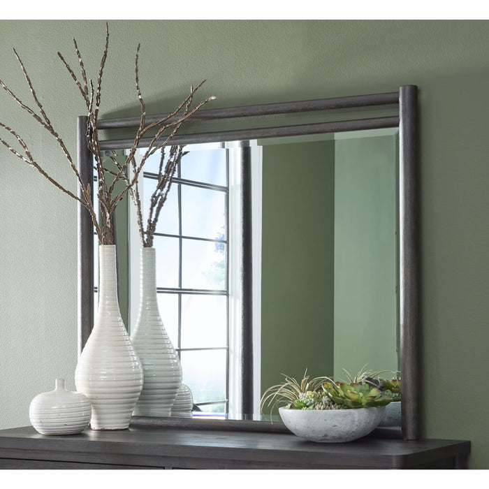 Modus Furniture Rockport Wall or Dresser Mirror in Yin 655450437991 QBTS83 Main Image