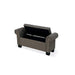 Modus Royal Rolled Arm Storage Bench in Dolphin Linen Image 6