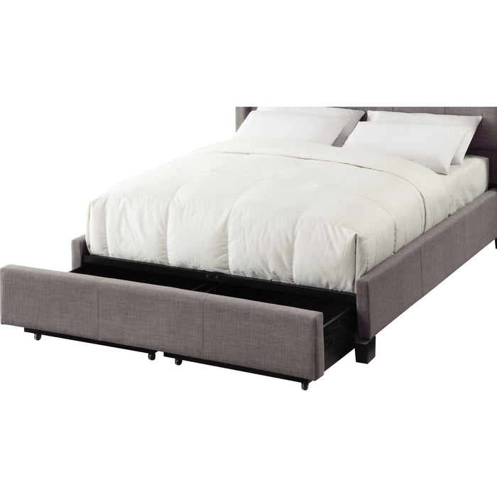 Modus Furniture Royal Tufted Footboard Storage Bed in Dolphin Linen (2026)  XYH3E  Image 3