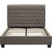 Modus Furniture Royal Tufted Platform Bed in Dolphin Linen (2026)  XYH3D  Image 2