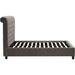 Modus Furniture Royal Tufted Platform Bed in Dolphin Linen (2026)  XYH3D  Image 4