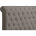 Modus Furniture Royal Tufted Upholstered Headboard in Dolphin Linen  3ZH3L BH11 Image 3