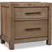 Modus Furniture Roycroft 2 Drw NS  Hrvst Wood 655450517389 XF3C81B Image 1