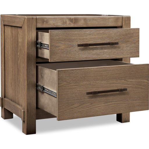 Modus Furniture Roycroft 2 Drw NS  Hrvst Wood 655450517389 XF3C81B Image 2