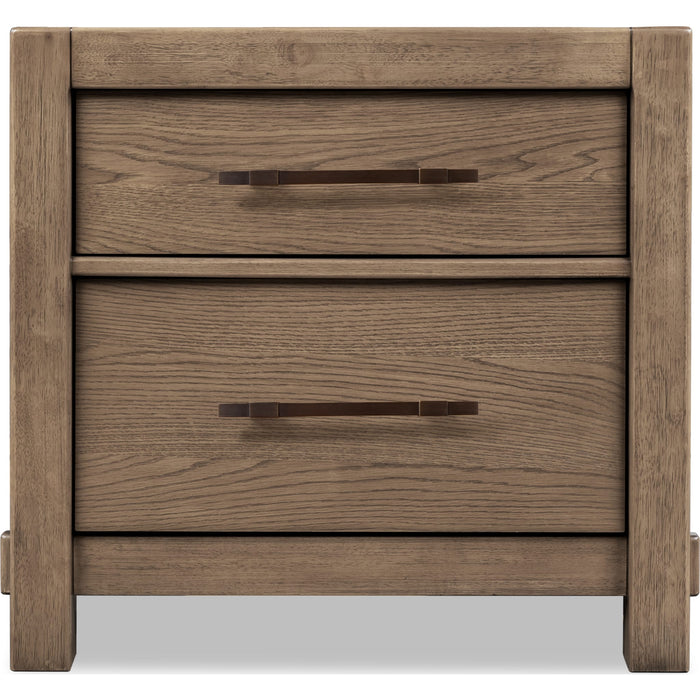 Modus Furniture Roycroft 2 Drw NS  Hrvst Wood 655450517389 XF3C81B Main Image