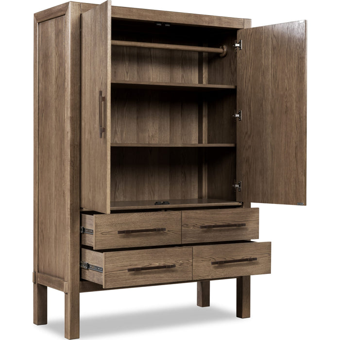 Modus Furniture Roycroft Accnt Chest  Hvst Wd 655450517426 XF3C85 Image 2