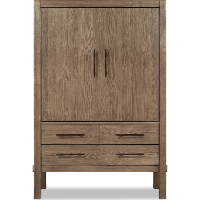 Modus Furniture Roycroft Accnt Chest  Hvst Wd 655450517426 XF3C85 Main Image