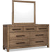 Modus Furniture Roycroft Dresser  Harvst Wood 655450517396 XF3C82 Image 1