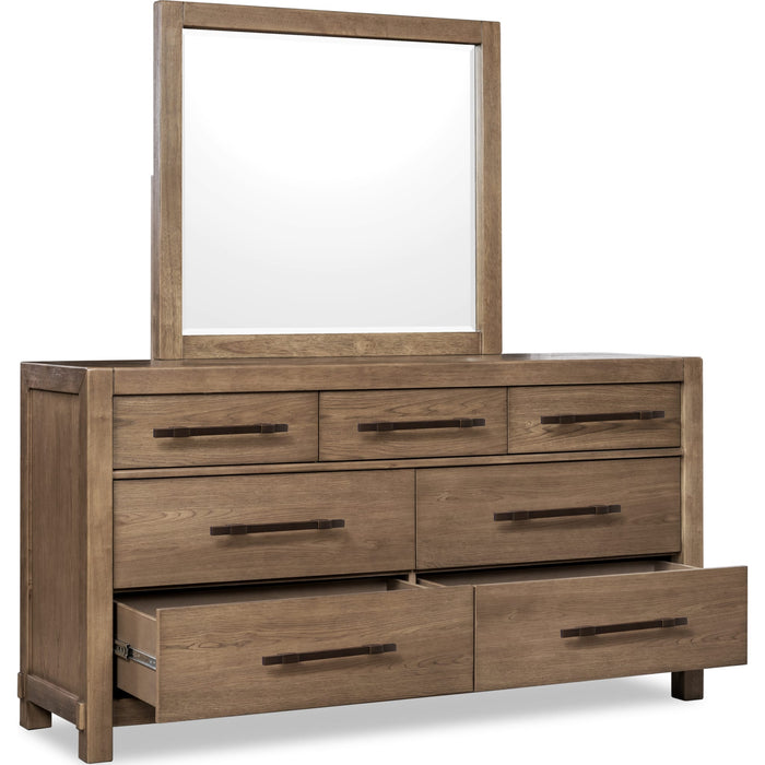 Modus Furniture Roycroft Dresser  Harvst Wood 655450517396 XF3C82 Image 2