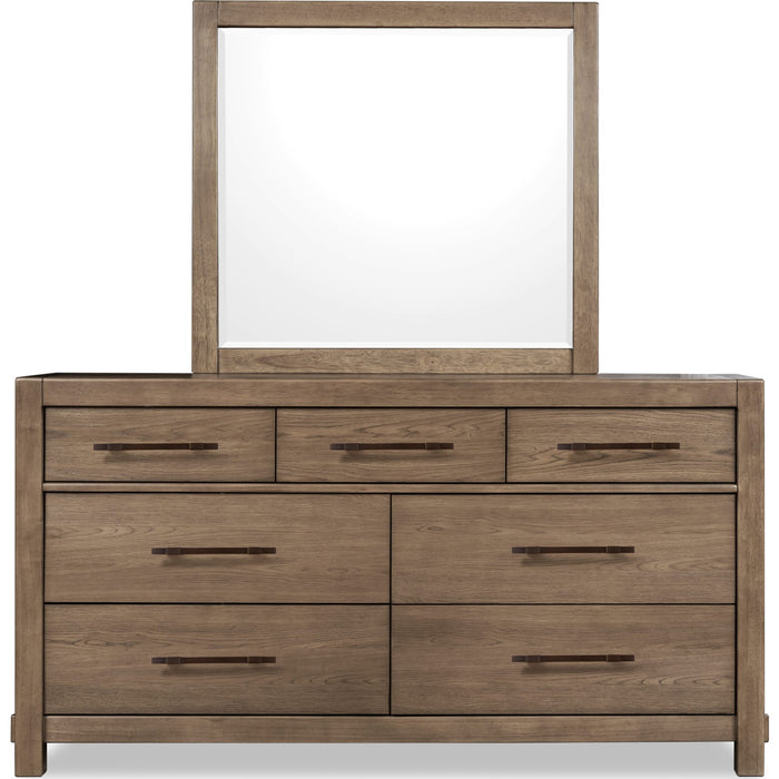 Modus Furniture Roycroft Drs Mirror  Hrvst Wd 655450517402 XF3C83 Image 3
