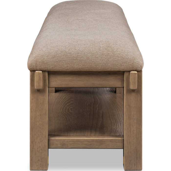 Modus Furniture Roycroft WdUp Bench  BnH Wd 655450517433 XF3C88 Image 2