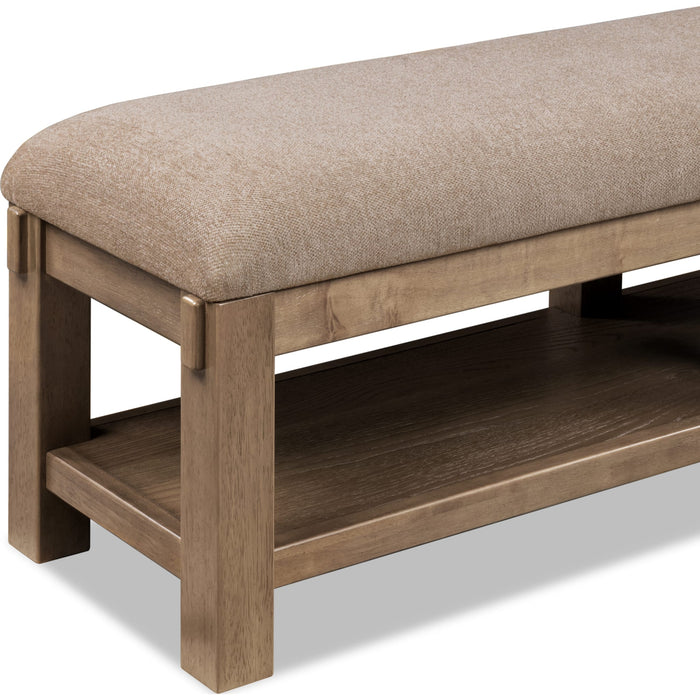 Modus Furniture Roycroft WdUp Bench  BnH Wd 655450517433 XF3C88 Image 4