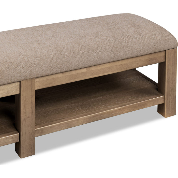 Modus Furniture Roycroft WdUp Bench  BnH Wd 655450517433 XF3C88 Image 5