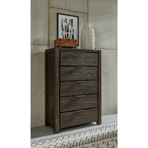 Modus Savanna Five Drawer Solid Wood Chest in Coffee Bean (2024)Main Image