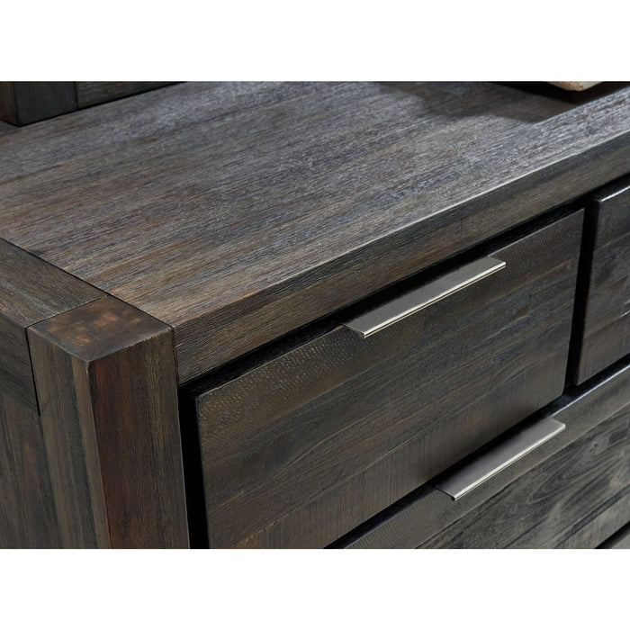 Modus Savanna Seven Drawer Solid Wood Dresser in Coffee Bean (2024)Image 2