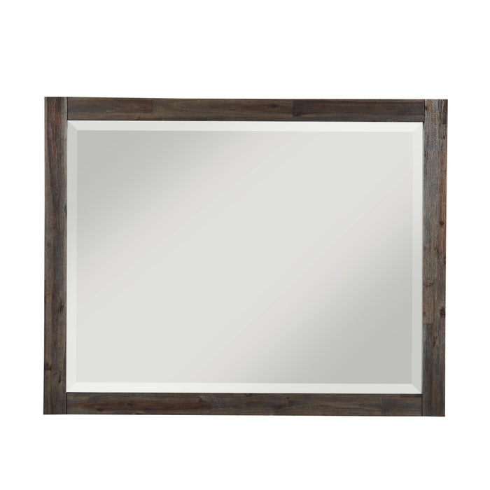 Modus Savanna Solid Wood Dresser Mirror in Coffee Bean Image 3