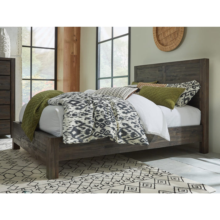 Modus Savanna Solid Wood Platform Bed in Coffee Bean Main Image