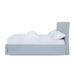 Modus Shelby Skirted Footboard Storage Panel Bed in SkyImage 5