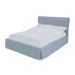 Modus Shelby Upholstered Skirted Panel Bed in Sky Image 3