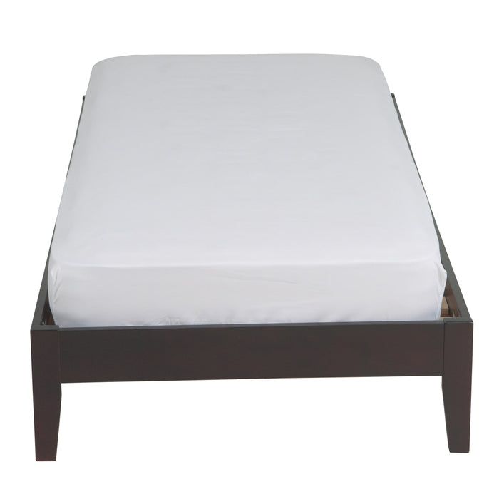 Modus Simple Wood Platform Bed in Espresso Image 5