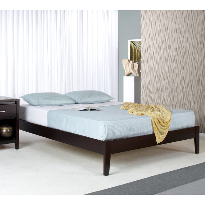 Modus Simple Wood Platform Bed in EspressoMain Image