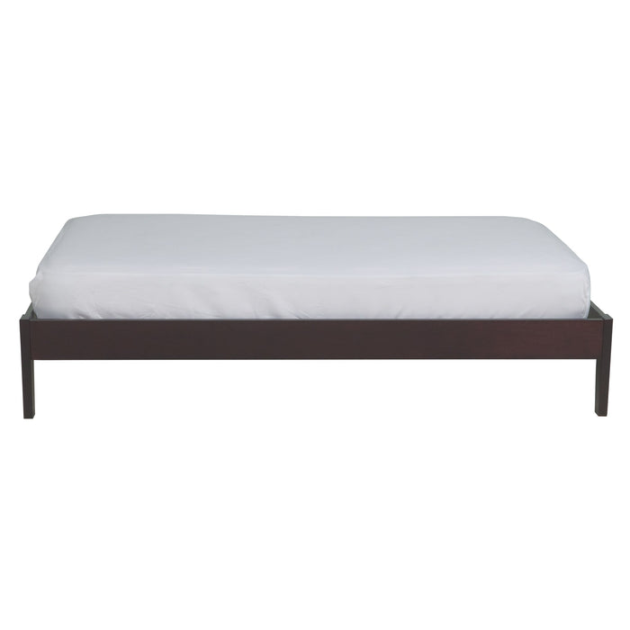 Modus Simple Wood Platform Bed in Espresso Image 6