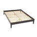 Modus Simple Wood Platform Bed in Espresso Image 8