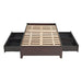 Modus Simple Wood Storage Bed in EspressoImage 13