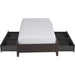 Modus Furniture Simple Wood Storage Bed in Espresso  SP23D  Image 11