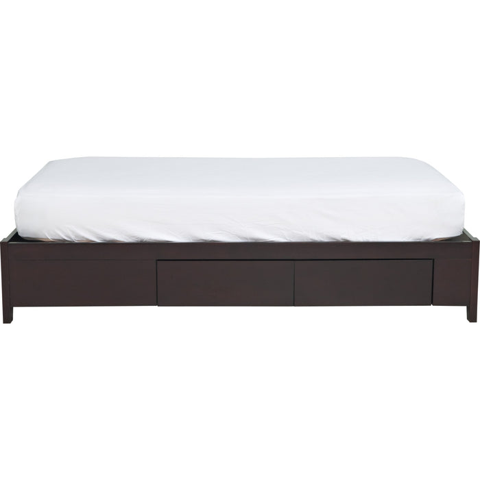 Modus Furniture Simple Wood Storage Bed in Espresso  SP23D  Image 12