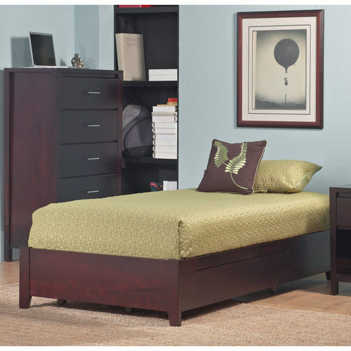 Modus Furniture Simple Wood Storage Bed in Espresso  SP23D  Image 3