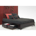 Modus Furniture Simple Wood Storage Bed in Espresso  SP23D  Main Image