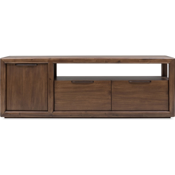 Modus Furniture Sol 74W Media Console  Br Spc 655450517952 NXLJ2674 Image 1