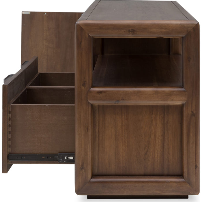 Modus Furniture Sol 74W Media Console  Br Spc 655450517952 NXLJ2674 Image 4
