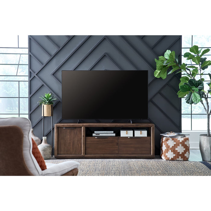 Modus Furniture Sol 74W Media Console  Br Spc 655450517952 NXLJ2674 Main Image