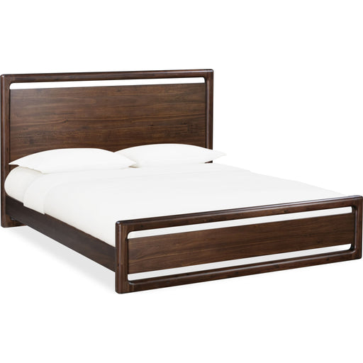 Modus Furniture Sol Acacia Wood Platform Bed in Brown Spice  NXLJH  Image 4