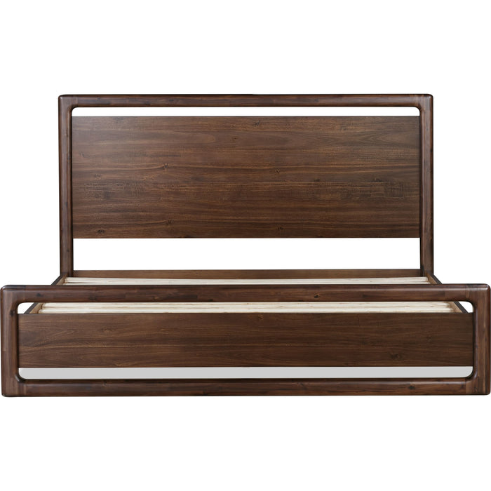 Modus Furniture Sol Acacia Wood Platform Bed in Brown Spice  NXLJH  Image 5