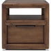 Modus Furniture Sol Strg End Table  Brn Spice 655450517983 NXLJ22 Main Image