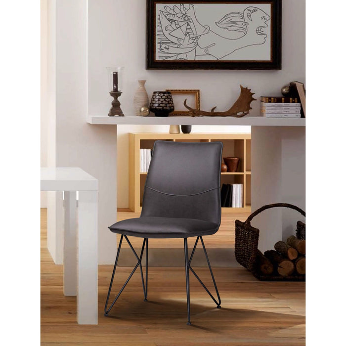 Modus St. James Scoop-style Modern Dining Chair in Davy's GreyMain Image