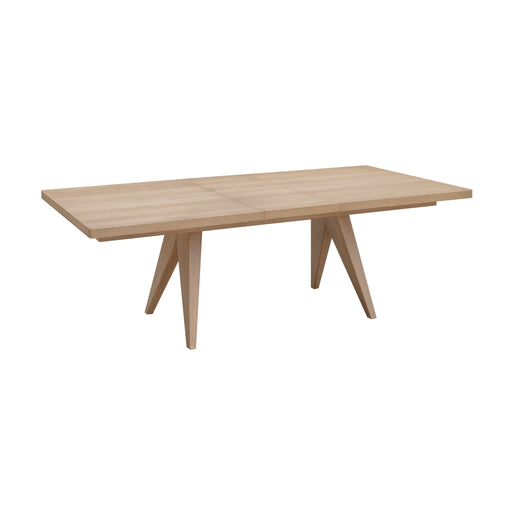 Modus Sumire Ash Wood Rectangular Extension Table in Ginger Main Image