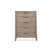 Modus Sumire Five Drawer Ash Wood Chest in Ginger Main Image