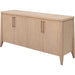 Modus Furniture Sumire Four Door Ash Wood Sideboard in Ginger 655450451898 QETW78 Main Image