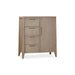 Modus Sumire Four Drawer One Door Ash Wood Chest in Ginger Image 1